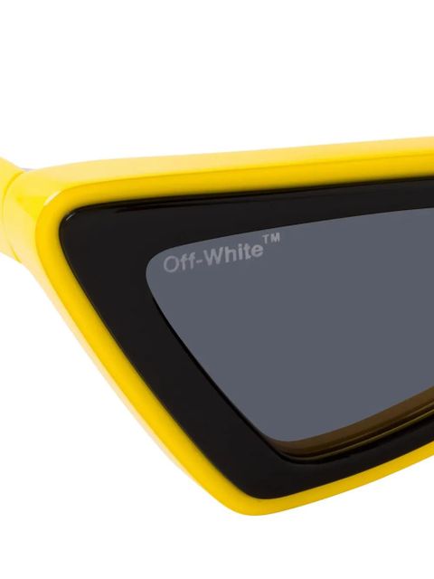 Off-White Artemis cat-eye sunglasses - Yellow