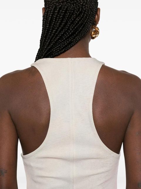 Nanushka racerback maxi dress - Neutrals
