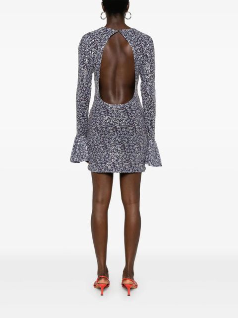 ROTATE BIRGER CHRISTENSEN sequinned mini dress - Purple