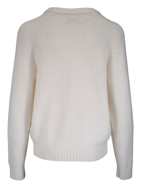 KHAITE cashmere sweater - White - zdjęcie produktu nr 2