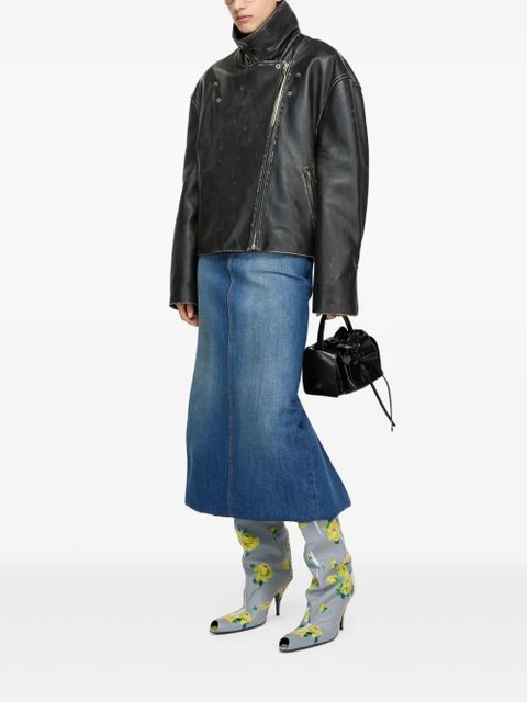 Acne Studios leather jacket - Black