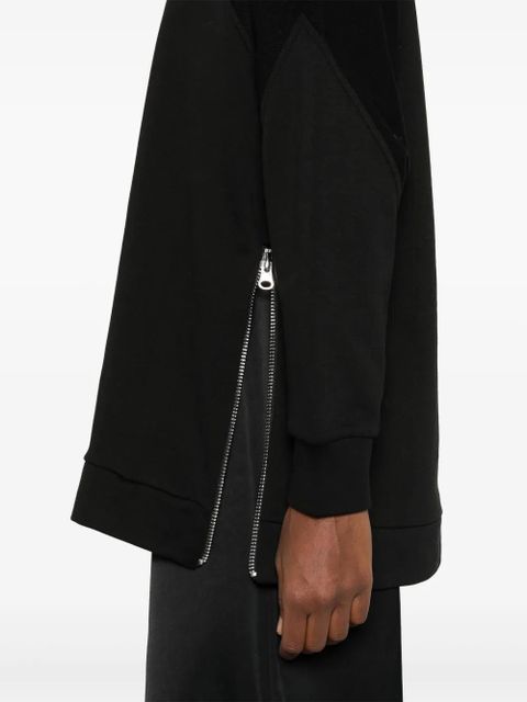 TWINSET logo-lettering hoodie - Black