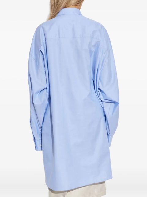 Maison Margiela balloon-sleeve cotton shirt - Blue