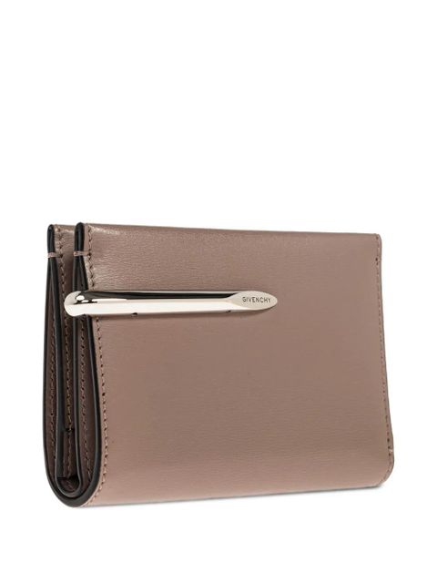 Givenchy pinch-line leather wallet - Brown