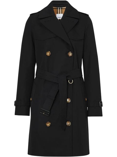 Burberry The Short Islington trench coat - Black