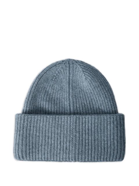 Max Mara logo-motif knitted beanie - Grey - zdjęcie produktu nr 2