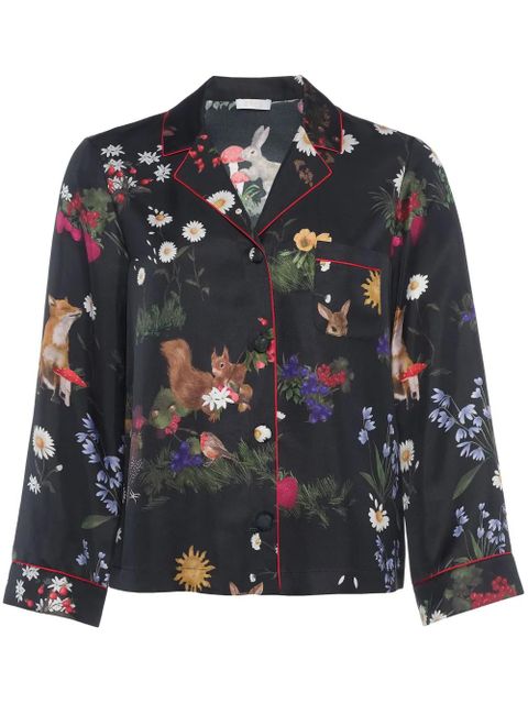 ERES Fée pajama shirt - Black - zdjęcie produktu nr 1