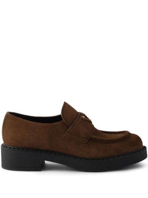 Prada suede loafers - Brown - zdjęcie produktu nr 1