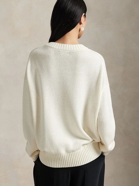 Polo Ralph Lauren sweter bawełniany damski kolor beżowy 211978310 - zdjęcie produktu nr 2