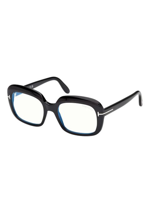 TOM FORD Eyewear geometric-frame glasses - Black - zdjęcie produktu nr 2