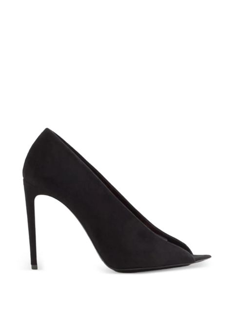 Valentino Garavani Révélé logo peep-toe pumps - Black - zdjęcie produktu nr 1