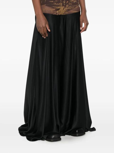 Diesel O-Garcia flared maxi skirt - Black