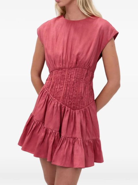 Aje Ecliptica gathered tiered dress - Pink - zdjęcie produktu nr 1