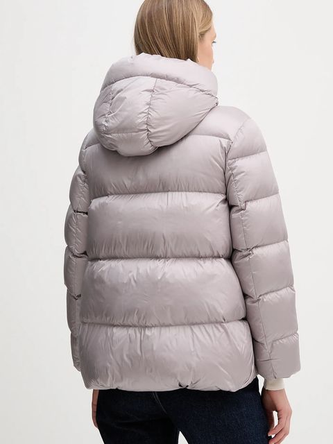 Hetrego kurtka puchowa ARINA kolor fioletowy zimowa oversize 8P600