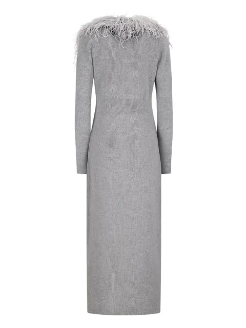 Blumarine wool cardi-coat - Grey - zdjęcie produktu nr 2