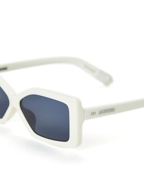 Jacquemus Spiaggia sunglasses - White - zdjęcie produktu nr 2