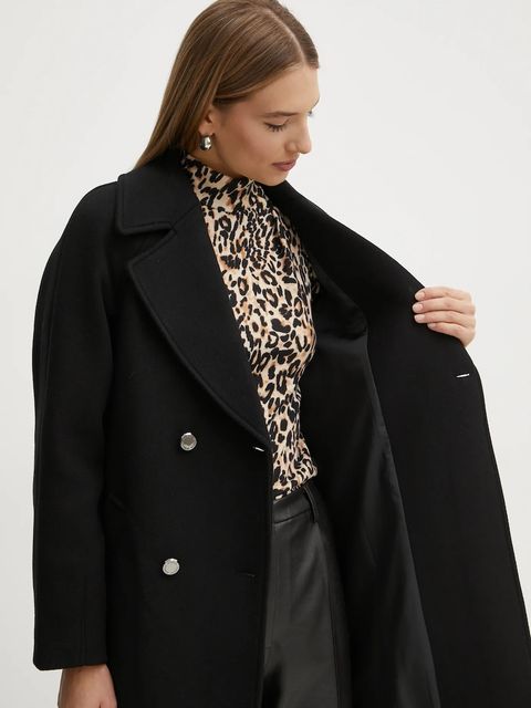 Morgan płaszcz z domieszką wełny GITI