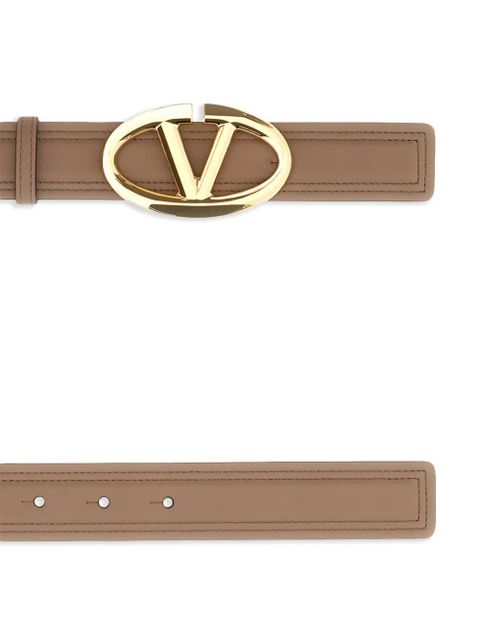 Valentino Garavani VLogo Signature belt - Brown - zdjęcie produktu nr 2