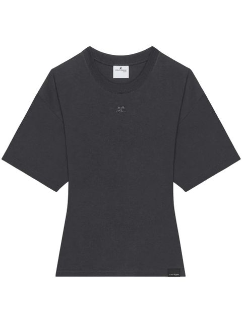 Courrèges wide-sleeves T-shirt - Grey - zdjęcie produktu nr 1