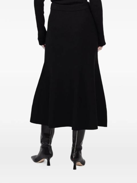 Simkhai A-line midi skirt - Black