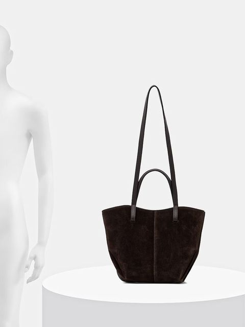 Answear.LAB torebka zamszowa