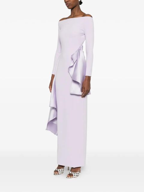 Solace London Kiana off-shoulder maxi dress - Purple - zdjęcie produktu nr 2