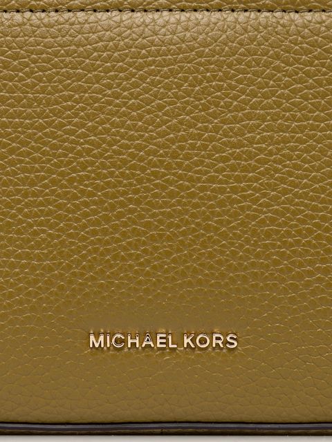 MICHAEL Michael Kors torebka skórzana kolor zielony 32S5GYTU1L