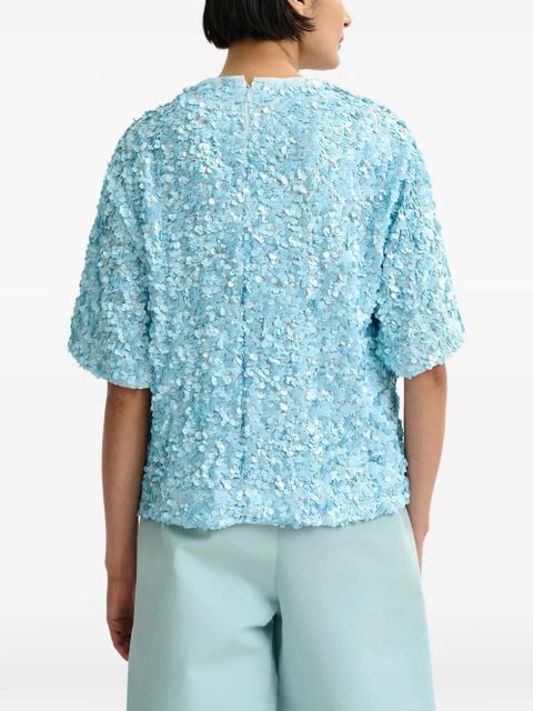 Essentiel Antwerp sequin blouse - Blue