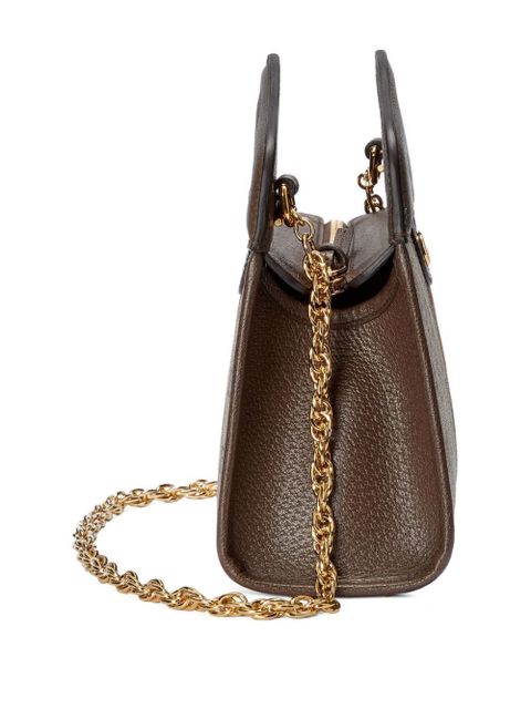 Gucci small Ophidia tote bag - Brown