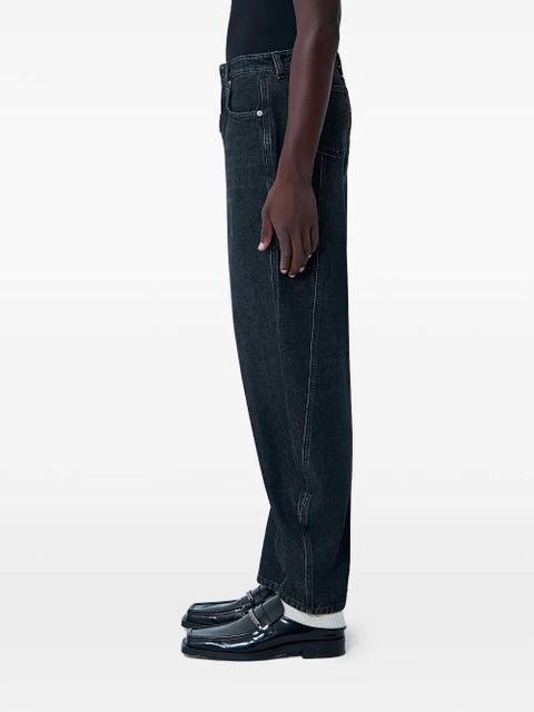 Jean Paul Gaultier strap detail trousers - Black