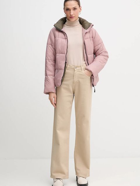 Pepe Jeans kurtka kolor różowy zimowa PL4024339