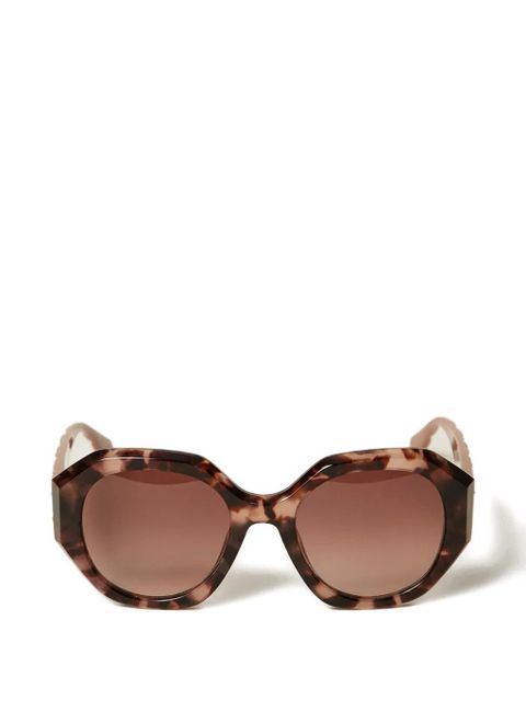 TWINSET geometric sunglasses - Brown - zdjęcie produktu nr 1
