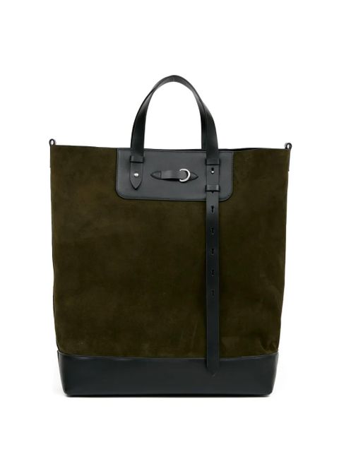 Maison Margiela suede tote bag - Black - zdjęcie produktu nr 1