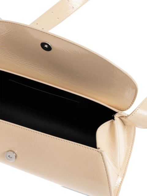 Jil Sander leather shoulder bag - Neutrals