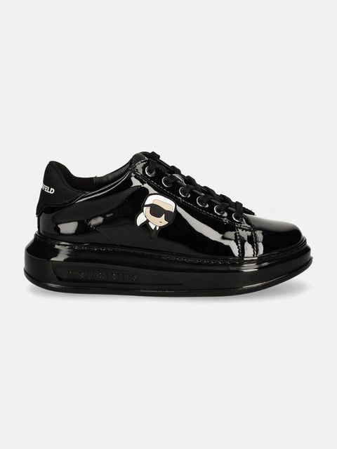 Karl Lagerfeld sneakersy skórzane KAPRI kolor czarny KL62531U - zdjęcie produktu nr 2