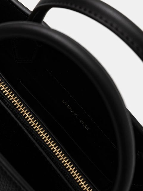 MICHAEL Michael Kors torebka skórzana kolor czarny 30F5GQ8S6L