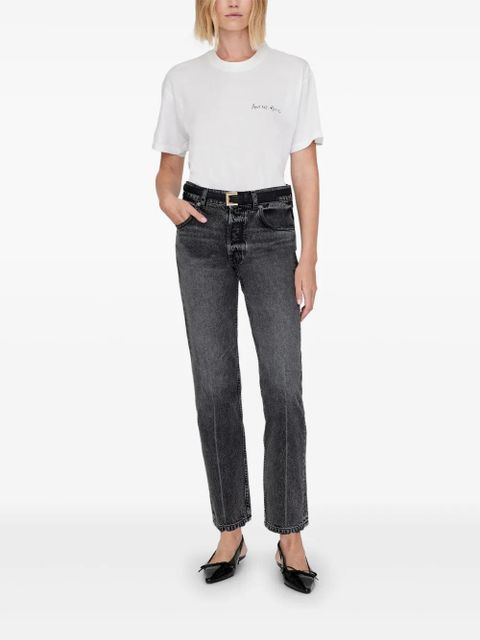 ANINE BING Walker T-shirt - Neutrals - zdjęcie produktu nr 2