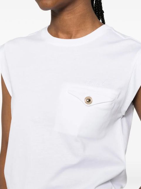 TWINSET cotton T-shirt - White