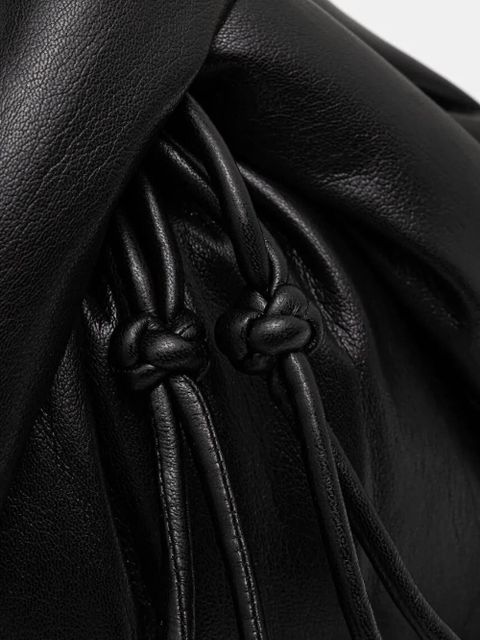 Nanushka Jen leather tote bag - Black - zdjęcie produktu nr 2