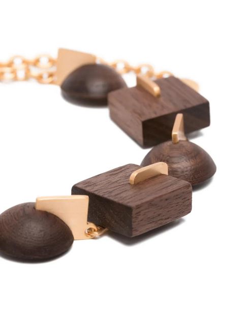 Cult Gaia Laguna necklace - Brown - zdjęcie produktu nr 2