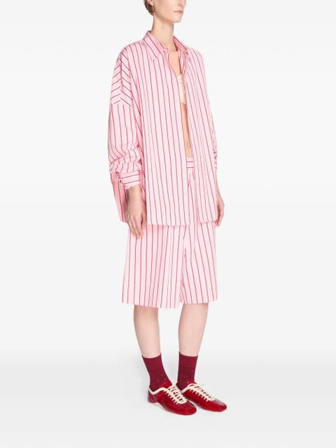 DRIES VAN NOTEN striped shirt - Pink