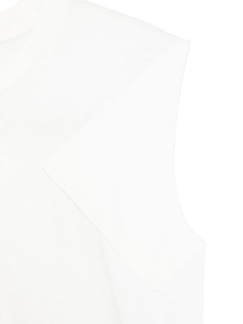 MM6 Maison Margiela padded sleeveless top - White