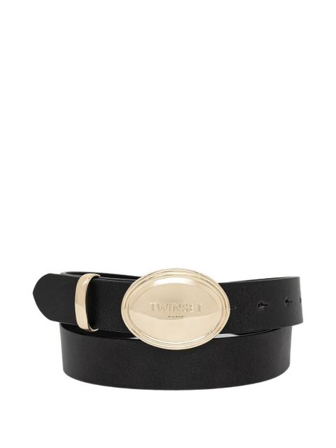 TWINSET oval-buckle belt - Black - zdjęcie produktu nr 1