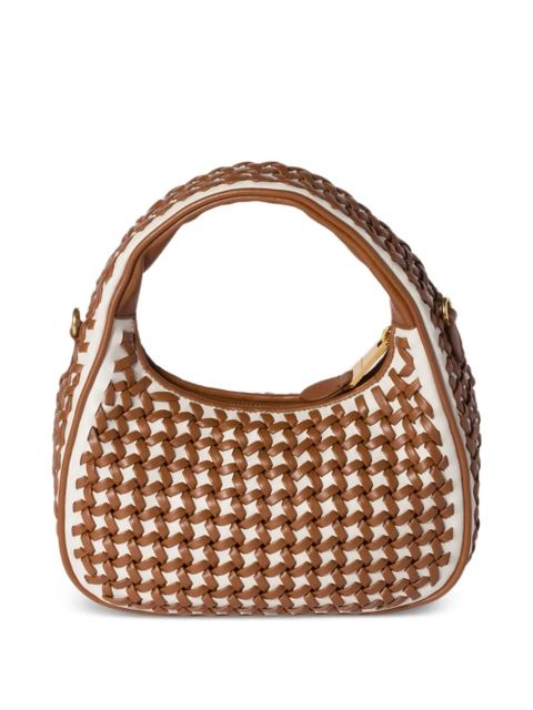 Miu Miu Wander woven shoulder bag - Brown - zdjęcie produktu nr 2
