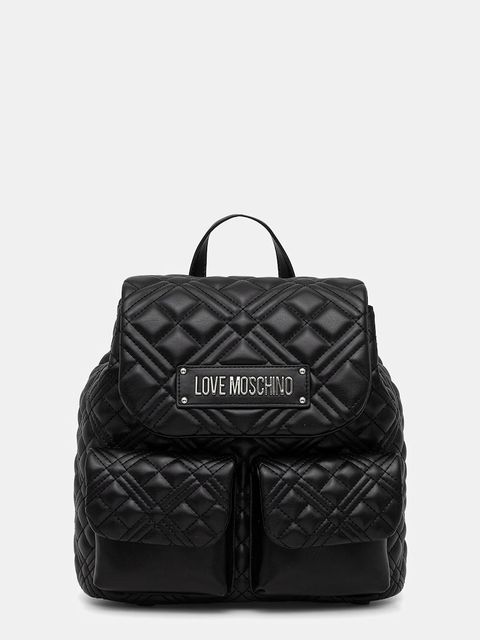 Love Moschino plecak damski kolor czarny mały JC4119PP0NLA000B - zdjęcie produktu nr 1