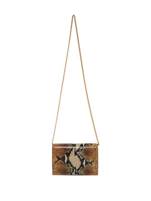 Alexander McQueen snakeskin shoulder bag - Brown - zdjęcie produktu nr 2