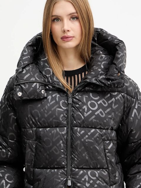 Pinko kurtka kolor czarny zimowa 105438 A2PY