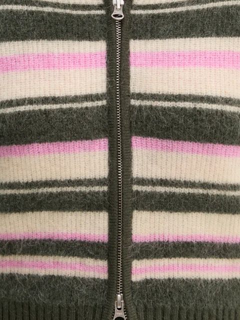 Samsoe Samsoe kardigan wełniany JEANNE kolor zielony lekki F23300143