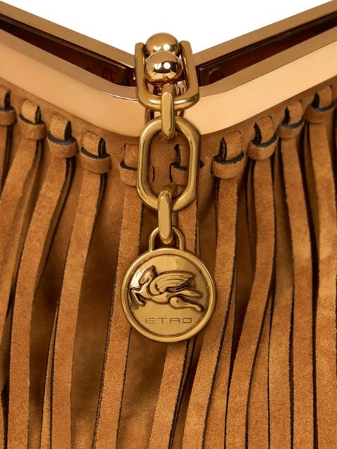 ETRO medium Vela fringing shoulder bag - Brown