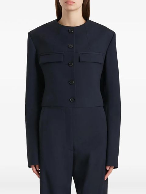 KHAITE Roto jacket - Blue